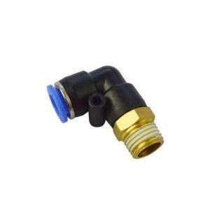 1/4 x 6mm Elbow Male Thread Brass Pressure Fitting