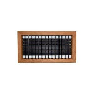 8x4 4-Way Supply Grille Cherry VHC