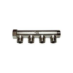 3/4" Inlet 1/2" Outlet 4 Hole Manifold