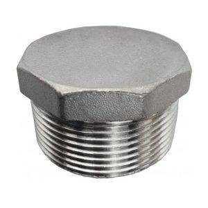 1-1/2" X 40MM STOPPER MALE SS
