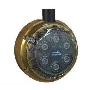 Bluefin LED DL6 Blue Dock Light 2500 Lumens 12v #DL6-SM-B109