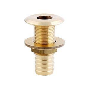 1" Thru Hull Outlet With Hose Connector