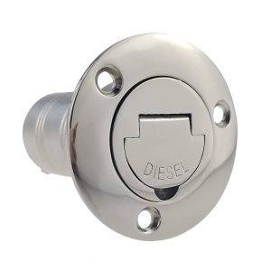1-1/2" DECK FILL CAP KEYLESS DIESEL 316 SS