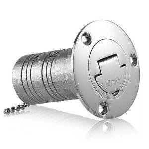 1-1/2" DECK FILL CAP KEYLESS FUEL 316 SS