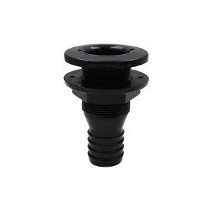 5/8" PVC Thru Hull Black
