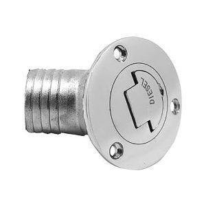 2" DECK FILL CAP KEYLESS ANGLED NECK DIESEL 316 SS