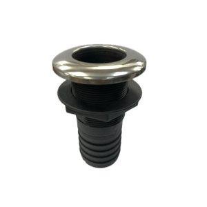 Thru-Hull Outlet with Check Valve – SS 316