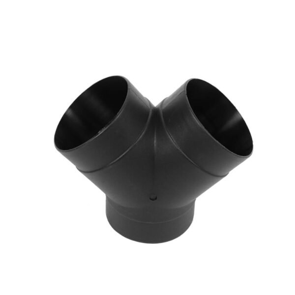 Y Piece Duct Air Ducting Connector Straight Air Heater Duct Joiner Connector Pipe