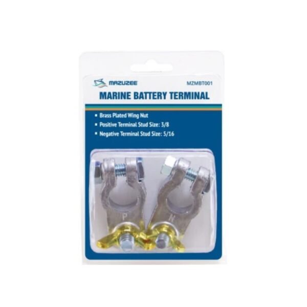 MARINE BATTERY WING NUT TERMINALS